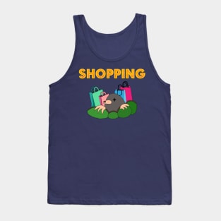 Shopping Mole Tank Top